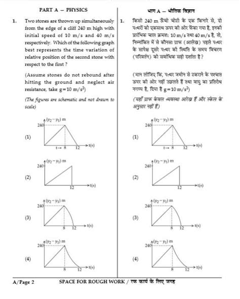 jee mains 2024 question paper resonance